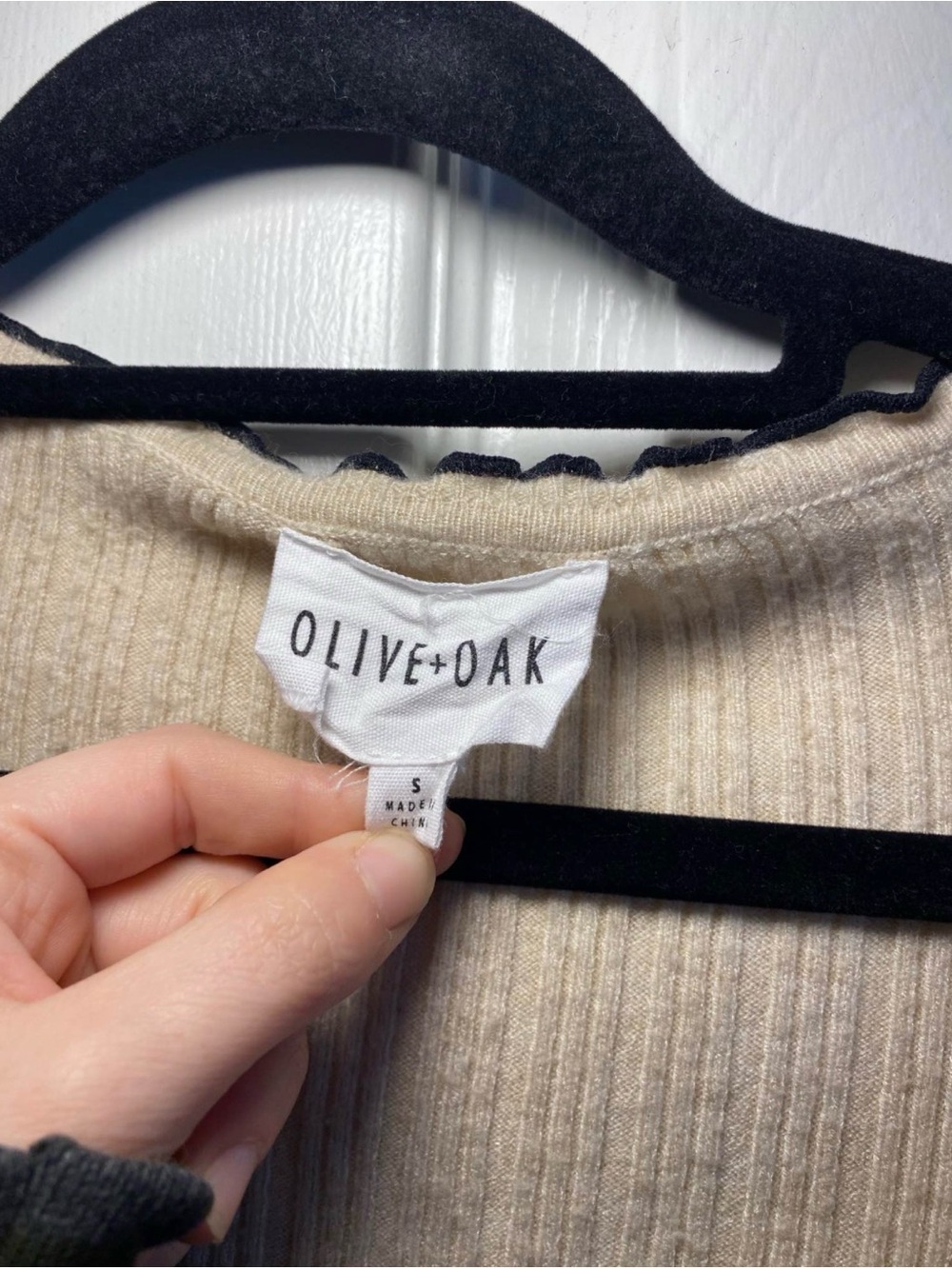 Olive + Oak Off White Body Contour Mini Dress - Picture 3 of 3